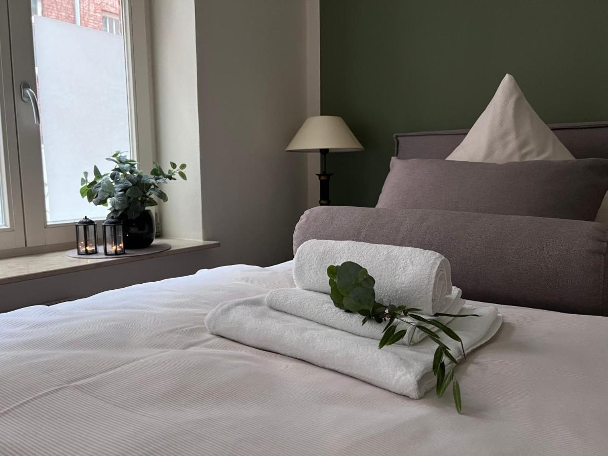 Burghofdrei Hygge & Zentral P-Platz Streaming Apartment Flensburg Luaran gambar