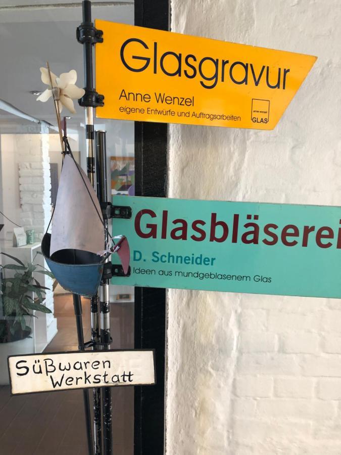 Burghofdrei Hygge & Zentral P-Platz Streaming Apartment Flensburg Luaran gambar