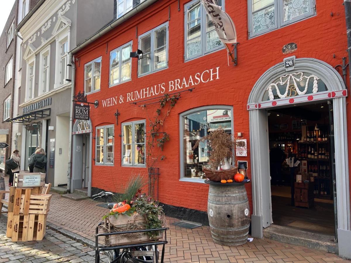 Burghofdrei Hygge & Zentral P-Platz Streaming Apartment Flensburg Luaran gambar